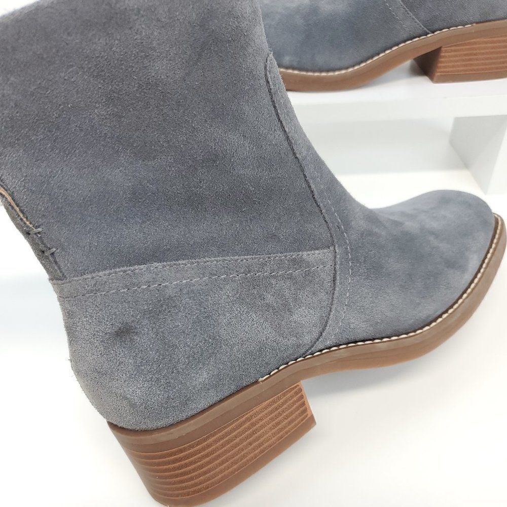 LUCKY BRAND Kazey Square Toe Bootie in Castlerock Oilsue NWOB US 8.5 - Picture 14 of 14